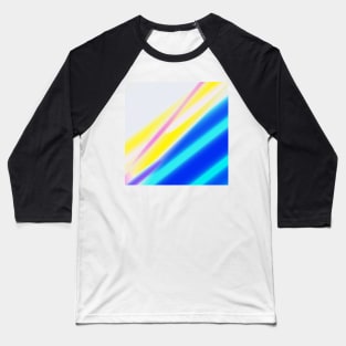 red blue abstract texture design Baseball T-Shirt